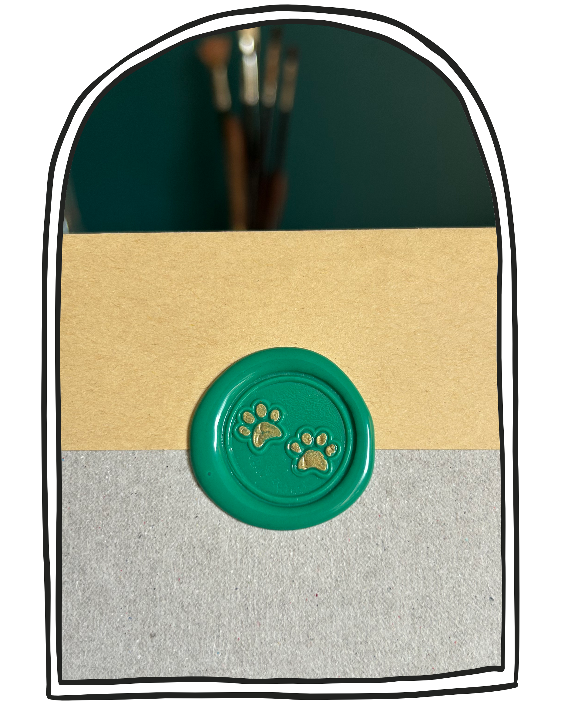 Portrait of Wax Seal